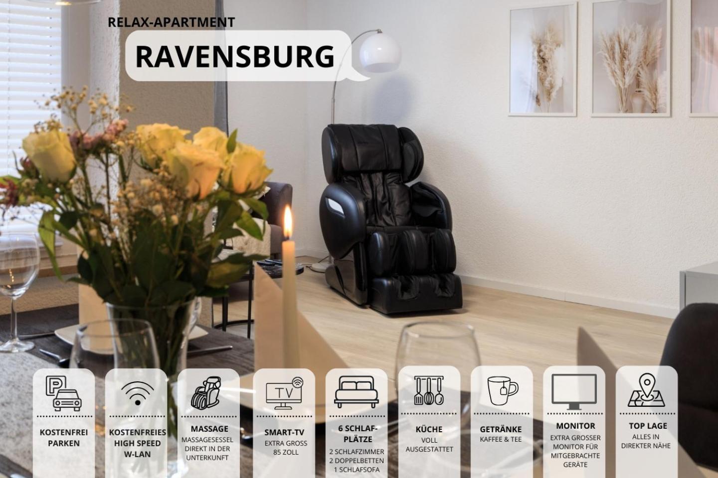 Relax-Apartment-One Ravensburg Eksteriør bilde